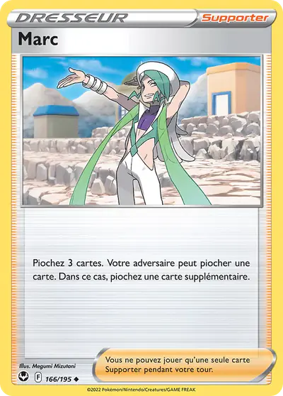 Image de la carte Pokemon Marc 166/195