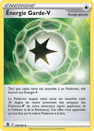 Image de la carte Pokemon Énergie Garde V 169/195