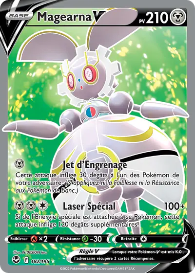Image de la carte Pokemon Magearna V 182/195