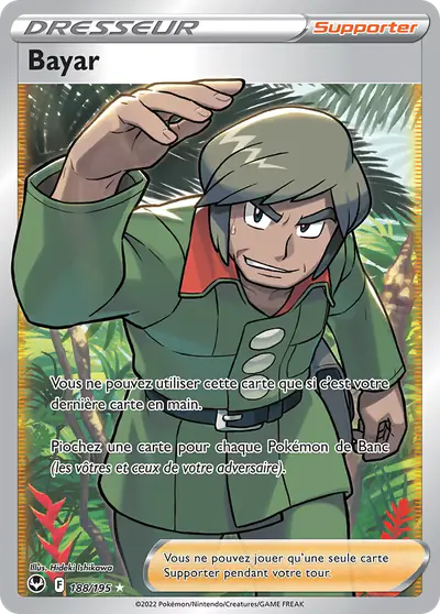 Image de la carte Pokemon Bayar 188/195
