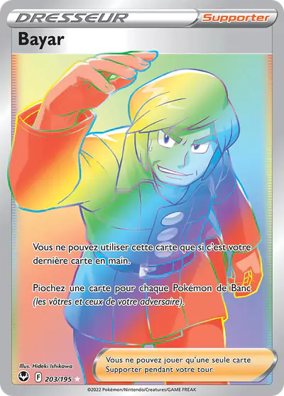 Image de la carte Pokemon Bayar 203/195
