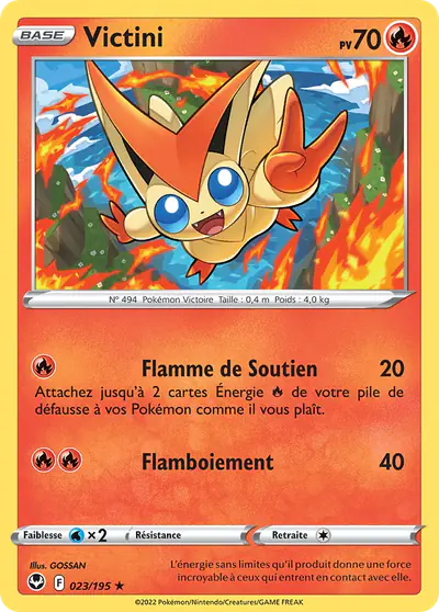 Image de la carte Pokemon Victini 023/195