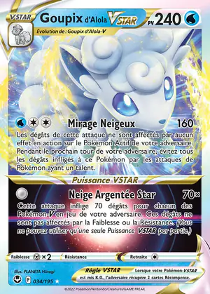 Goupix d'Alola VSTAR 034/195