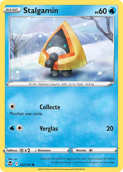 Image de la carte Pokemon Stalgamin 041/195
