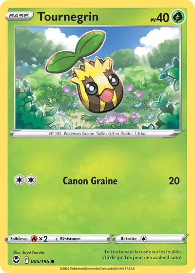 Image de la carte Pokemon Tournegrin 005/195