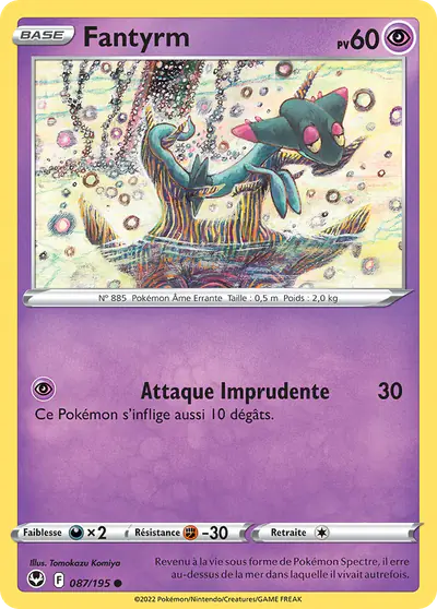 Image de la carte Pokemon Fantyrm 087/195