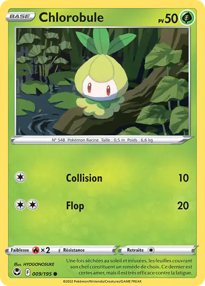 Image de la carte Pokemon Chlorobule 009/195