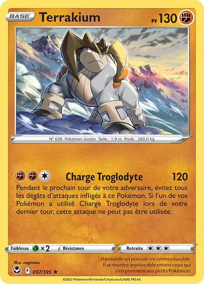 Image de la carte Pokemon Terrakium 097/195