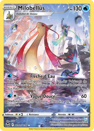 Image de la carte Pokemon Milobellus TG02/195