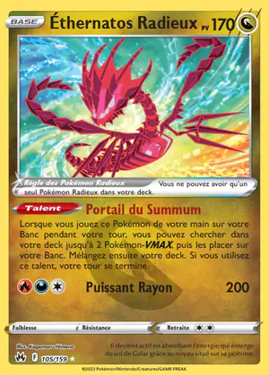 &Eacute;thernatos Radieux 105/159
