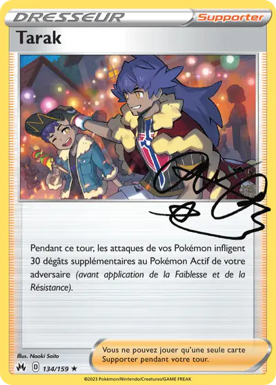 Image de la carte Pokemon Tarak 134/159