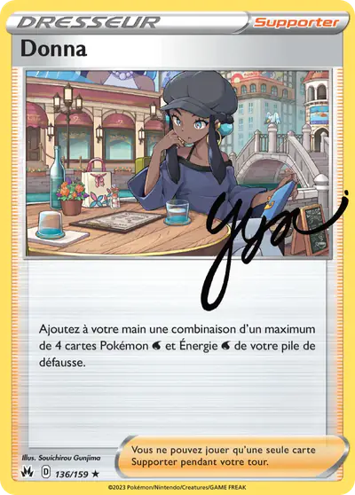 Image de la carte Pokemon Donna 136/159