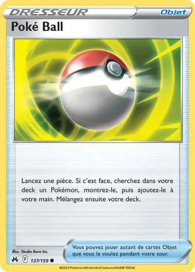 Image de la carte Pokemon Poké Ball 137/159