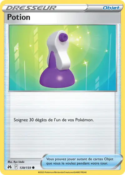 Image de la carte Pokemon Potion 139/159