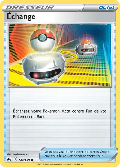 Image de la carte Pokemon Échange 144/159