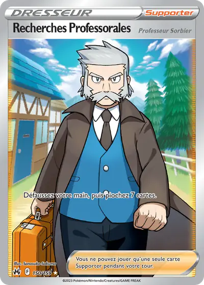 Image de la carte Pokemon Recherches Professorales 150/159