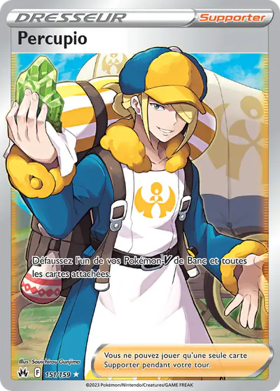 Image de la carte Pokemon Percupio 151/159