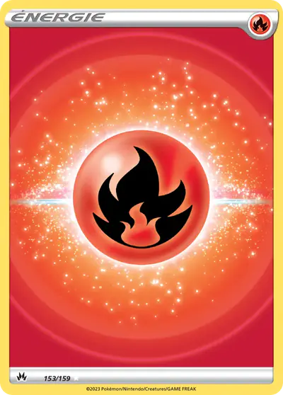 Image de la carte Pokemon Énergie Feu 153/159