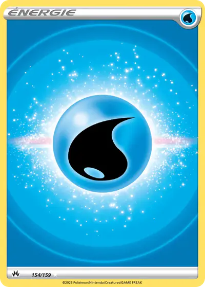 Image de la carte Pokemon Énergie Eau 154/159