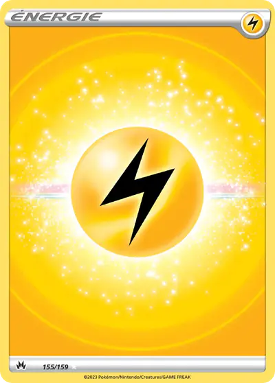Image de la carte Pokemon Énergie Électrique 155/159