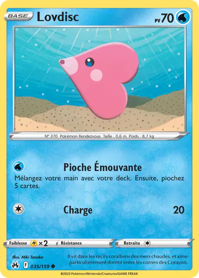 Image de la carte Pokemon Lovdisc 035/159