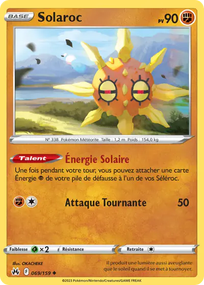 Image de la carte Pokemon Solaroc 069/159