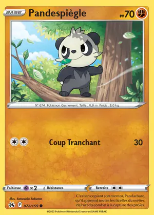 Pandespi&egrave;gle 072/159