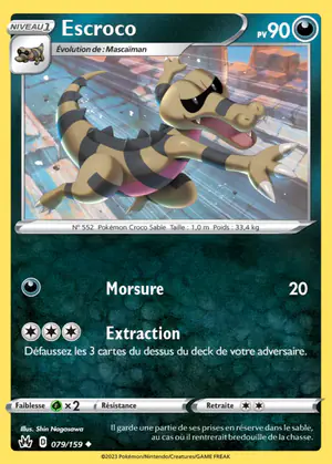 Escroco 079/159