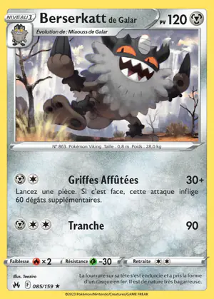 Berserkatt de Galar 085/159