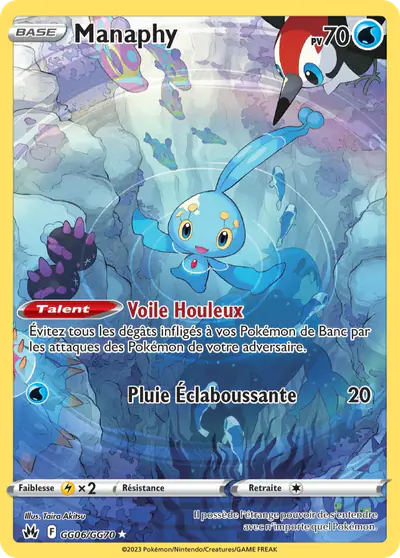 Image de la carte Pokemon Manaphy GG06/159
