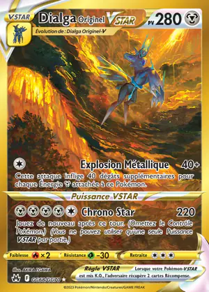 Dialga Originel VSTAR GG68/GG70