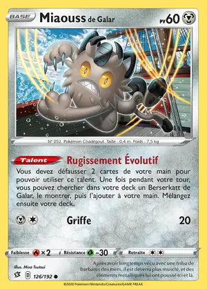 Miaouss de Galar 126/192