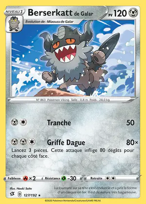 Berserkatt de Galar 127/192