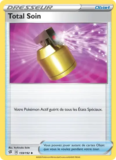 Image de la carte Pokemon Total Soin 159/192
