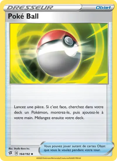 Image de la carte Pokemon Poké Ball 164/192