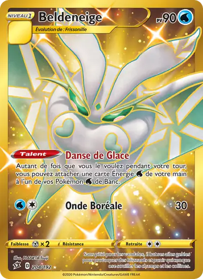 Image de la carte Pokemon Beldeneige 204/192