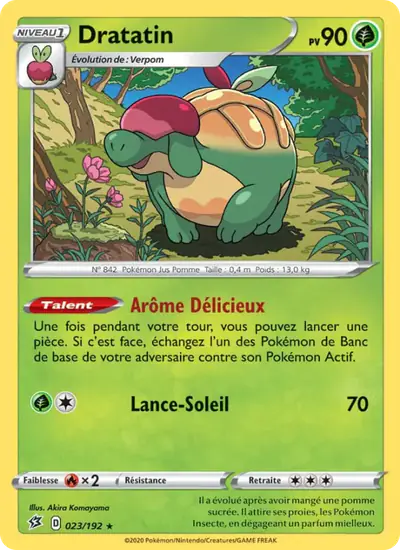 Image de la carte Pokemon Dratatin 023/192