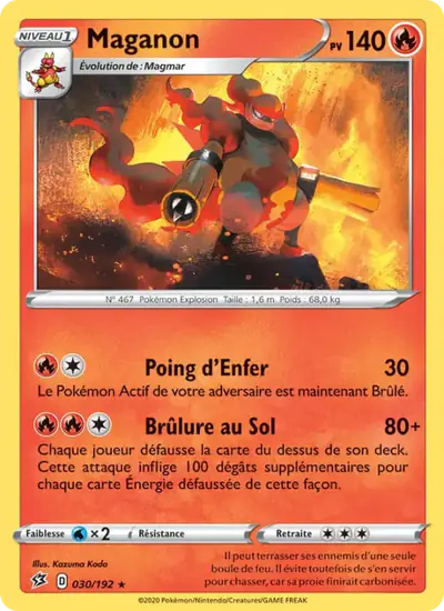 Image de la carte Pokemon Maganon 030/192