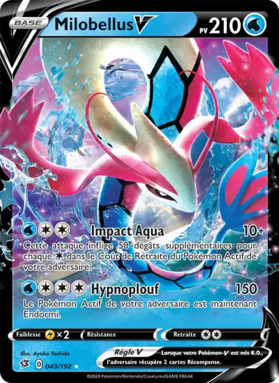 Image de la carte Pokemon Milobellus V 043/192