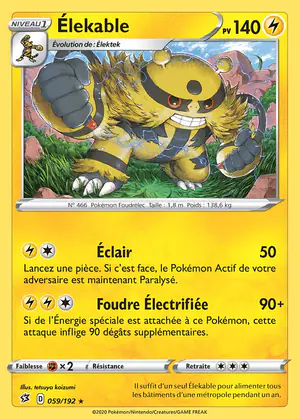 &Eacute;lekable 059/192