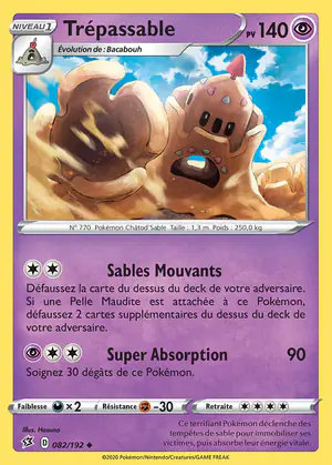 Tr&eacute;passable 082/192