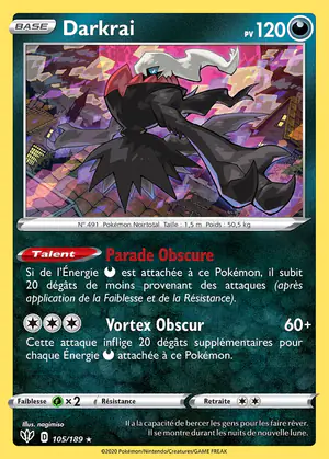 Darkrai 105/189