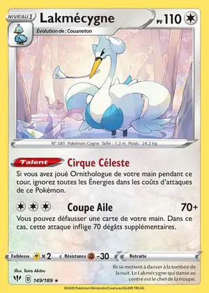 Lakm&eacute;cygne 149/189