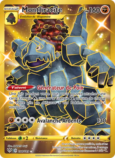 Image de la carte Pokemon Monthracite 198/189