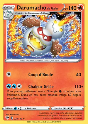 Darumacho de Galar 028/189