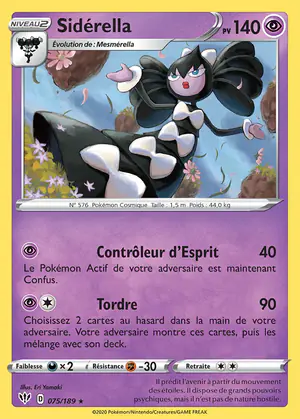 Sid&eacute;rella 075/189