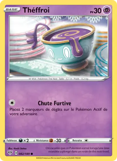 Image de la carte Pokemon Théffroi 082/189