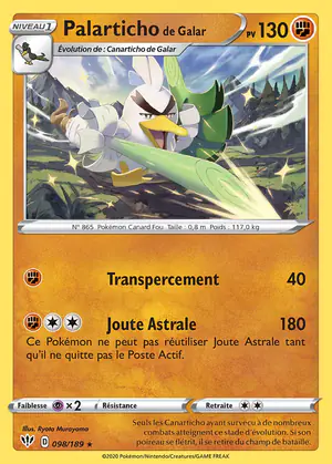 Palarticho de Galar 098/189