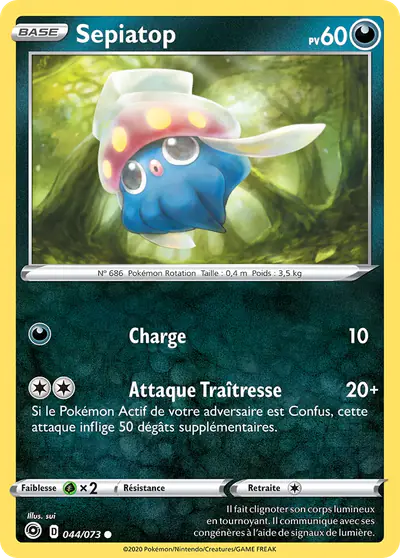 Image de la carte Pokemon Sepiatop 044/73