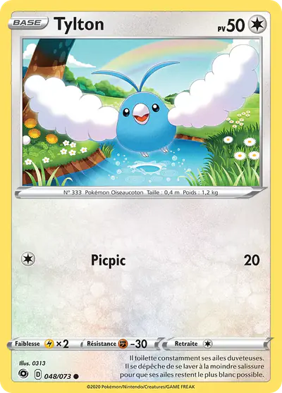 Image de la carte Pokemon Tylton 048/73